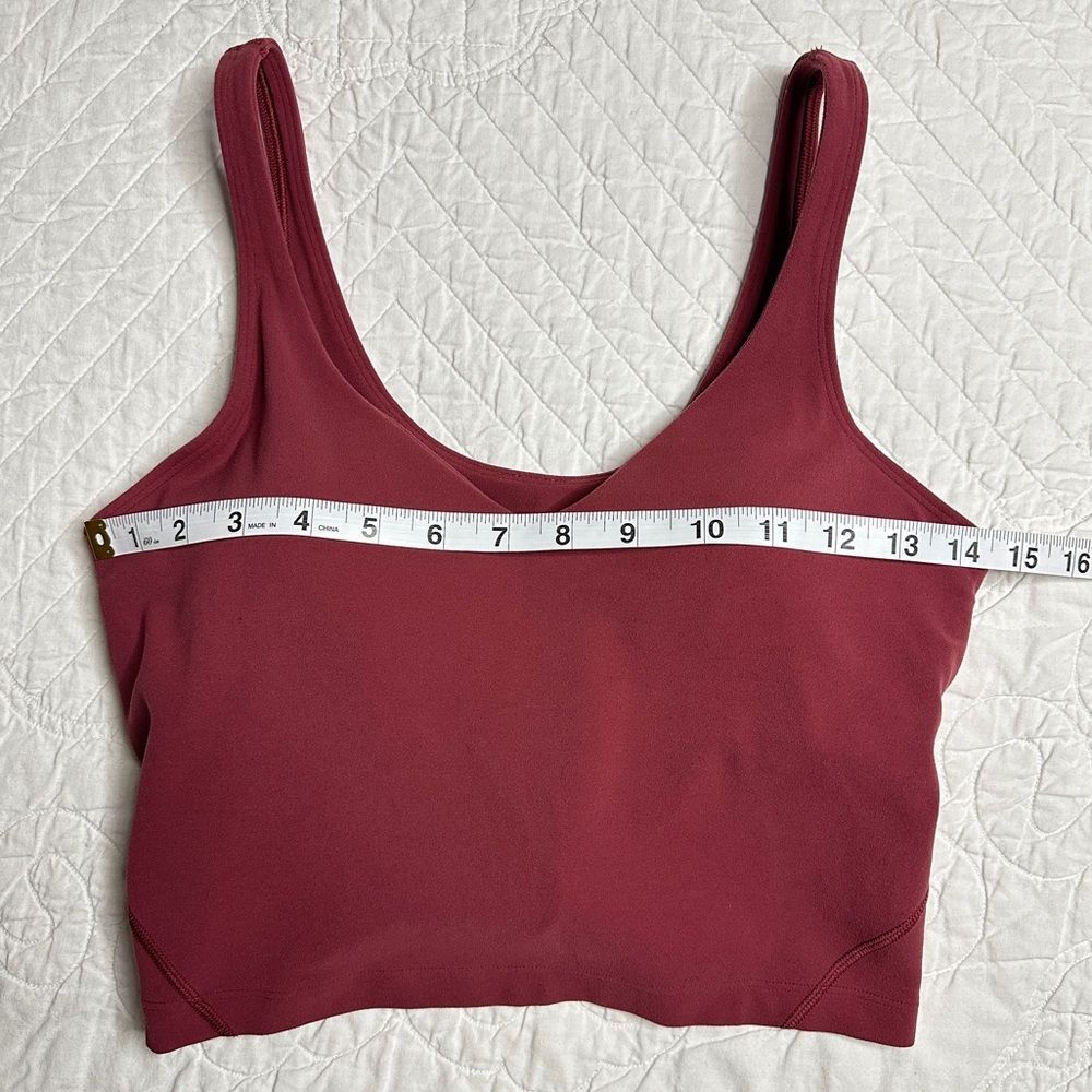 Lululemon Align Tank Top Mulled Wine Women’s 8 - Picture 8 of 13